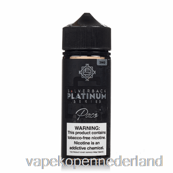 Vape Nederland Paco - Silverback Platina-serie - 120ml 6mg